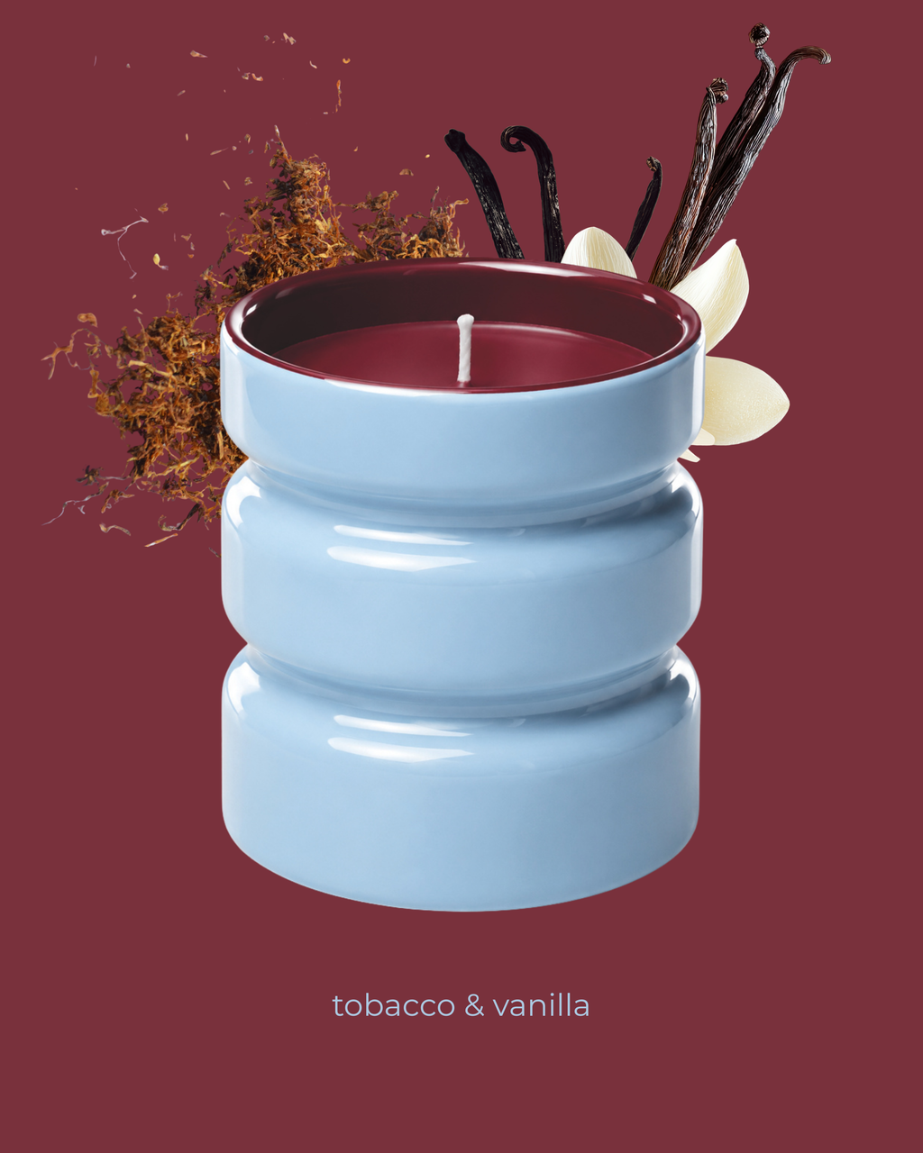 GOOD MOOD Duftkerze -  tobacco & vanilla