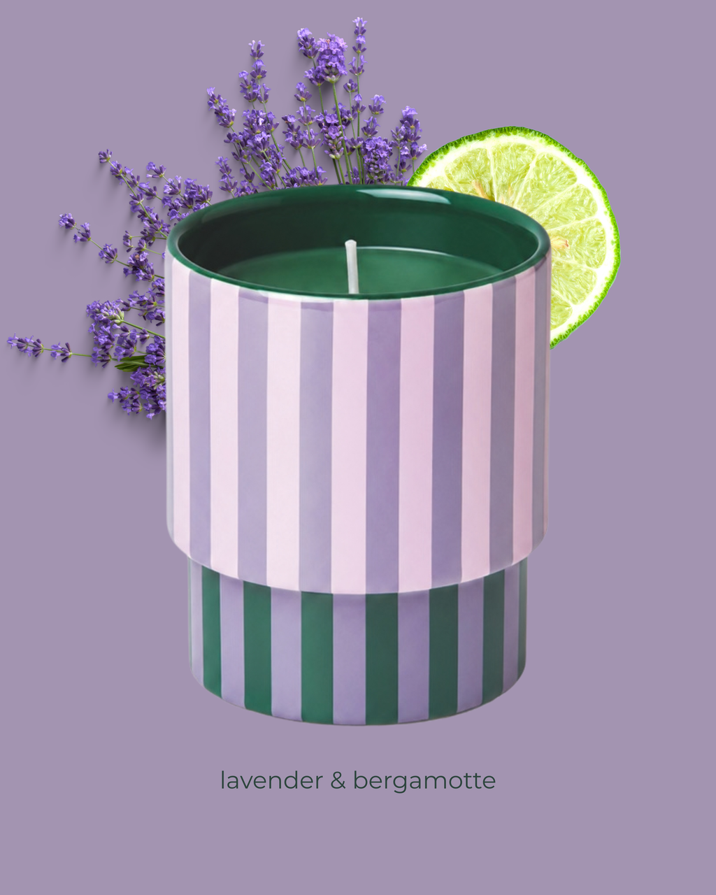 GOOD MOOD Duftkerze -  lavender & bergamotte