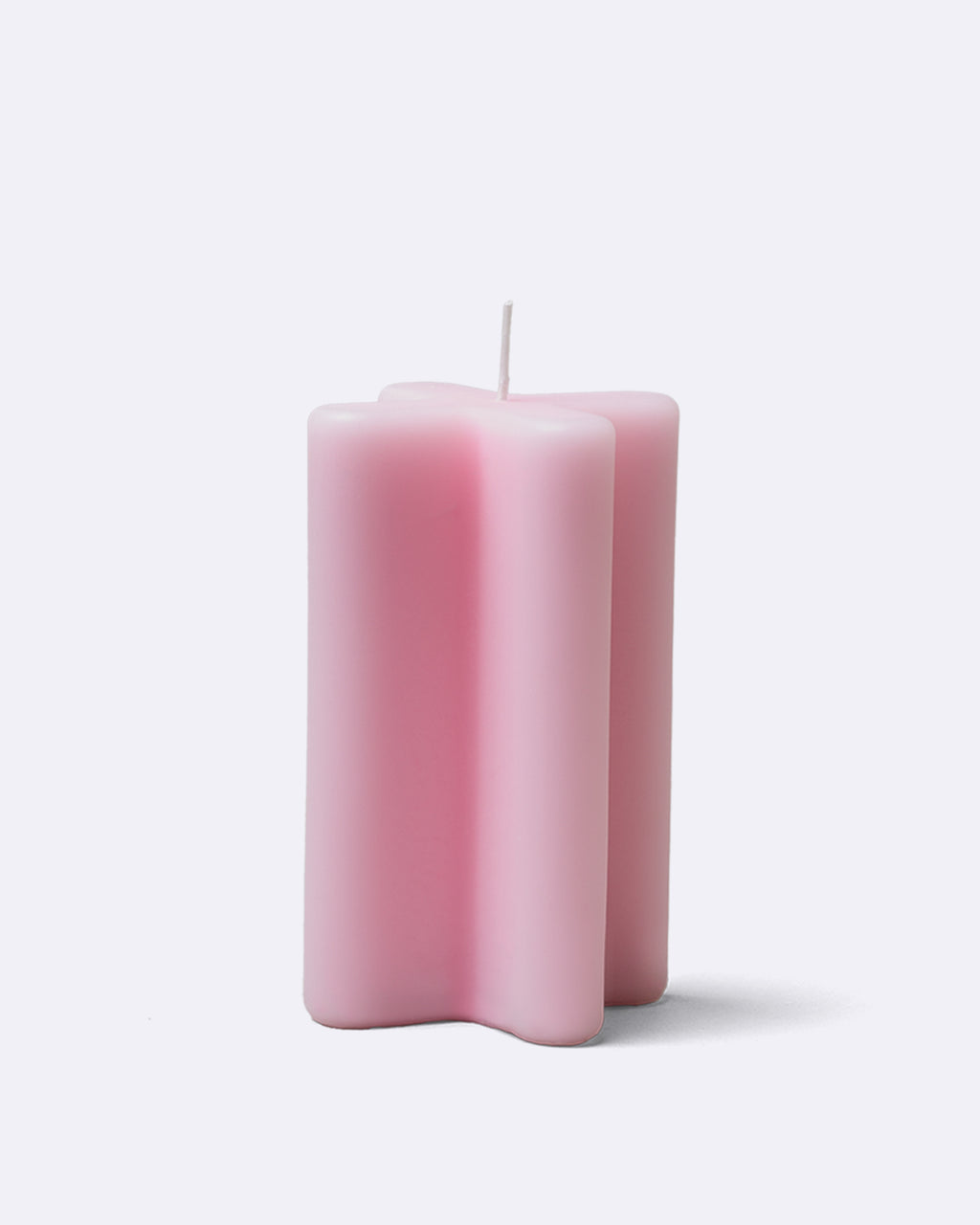 block candle cross - rose