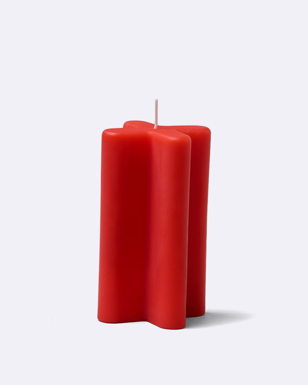 block candle cross - red