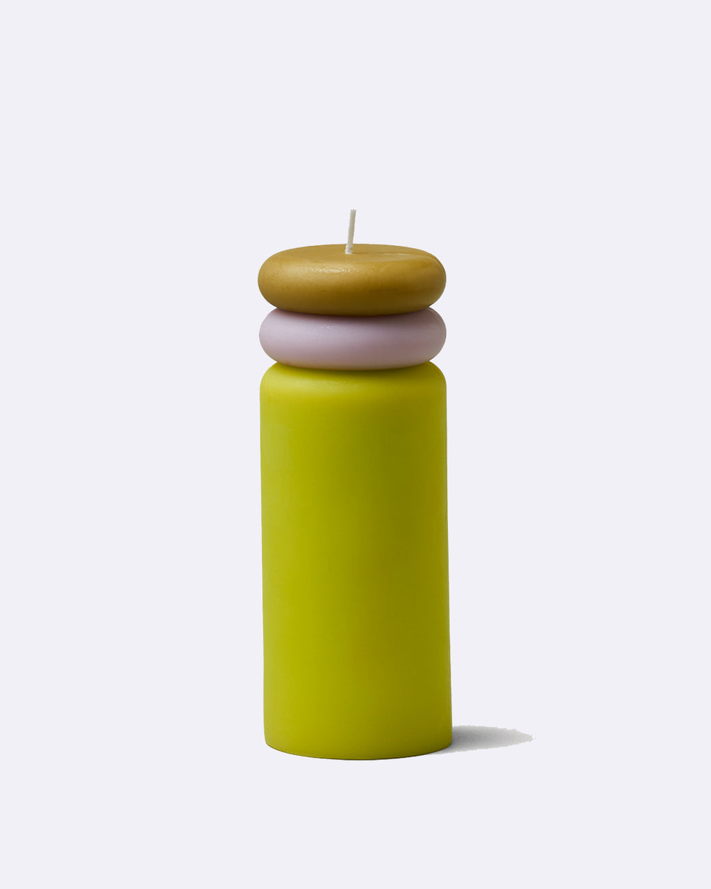 block candle ring - lime