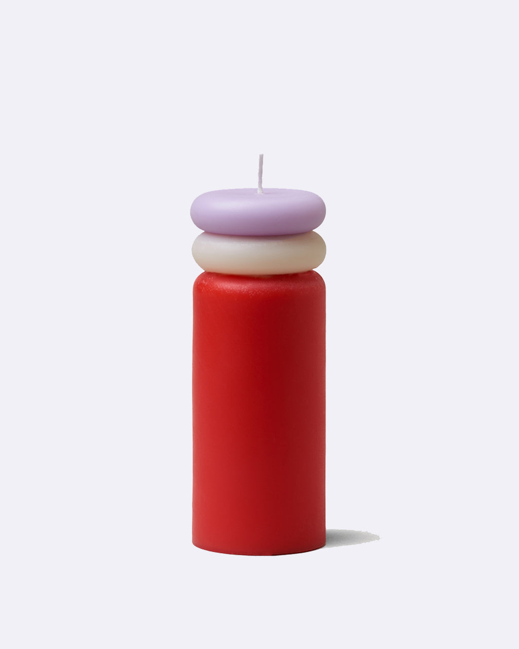 block candle ring - red