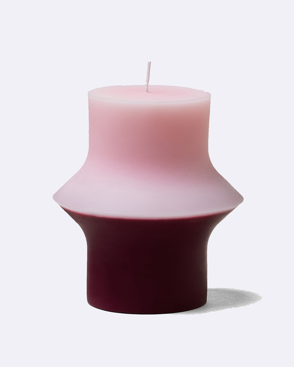 block candle UFO -  dark red