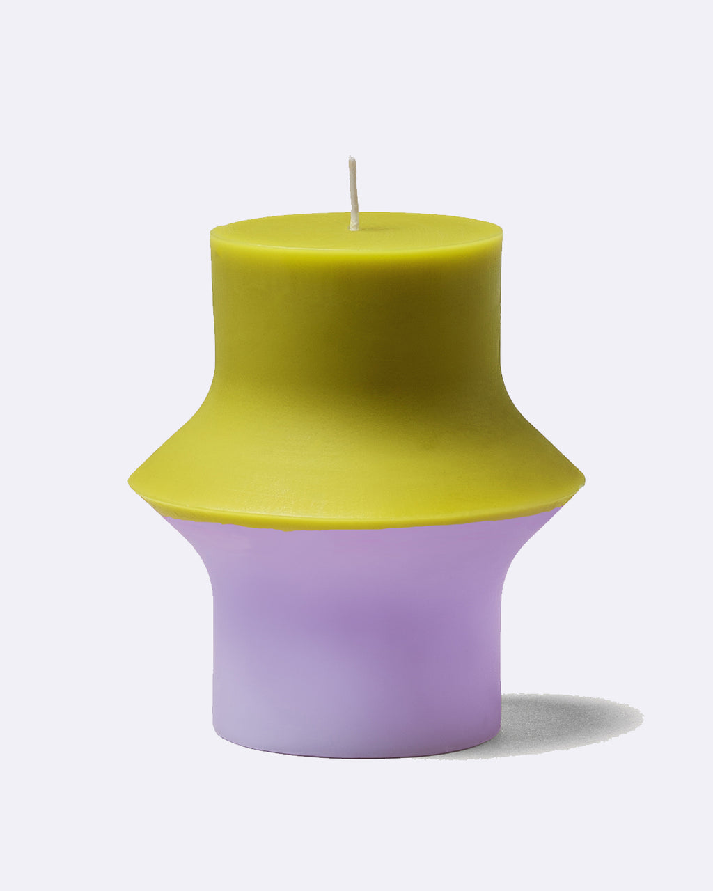 block candle UFO -  lavender