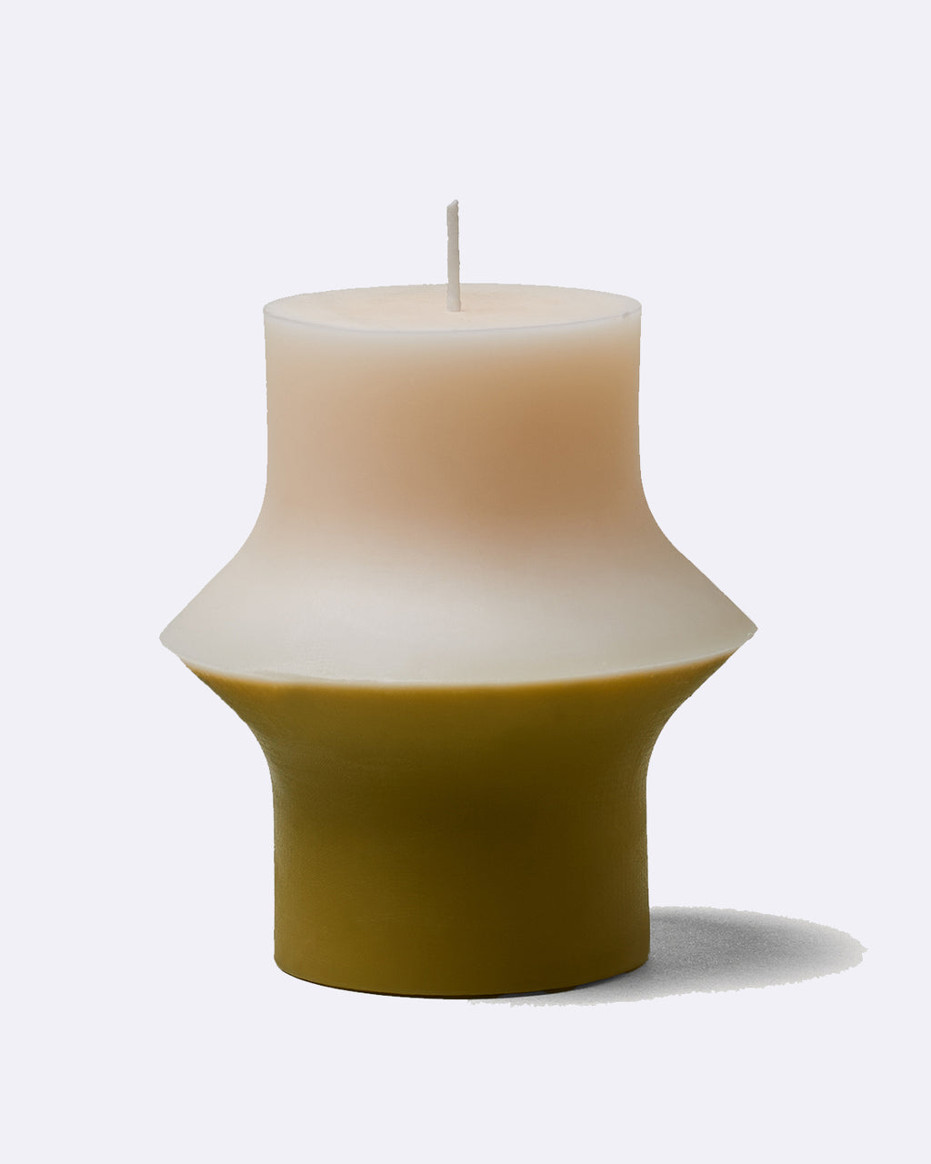 block candle UFO -  khaki