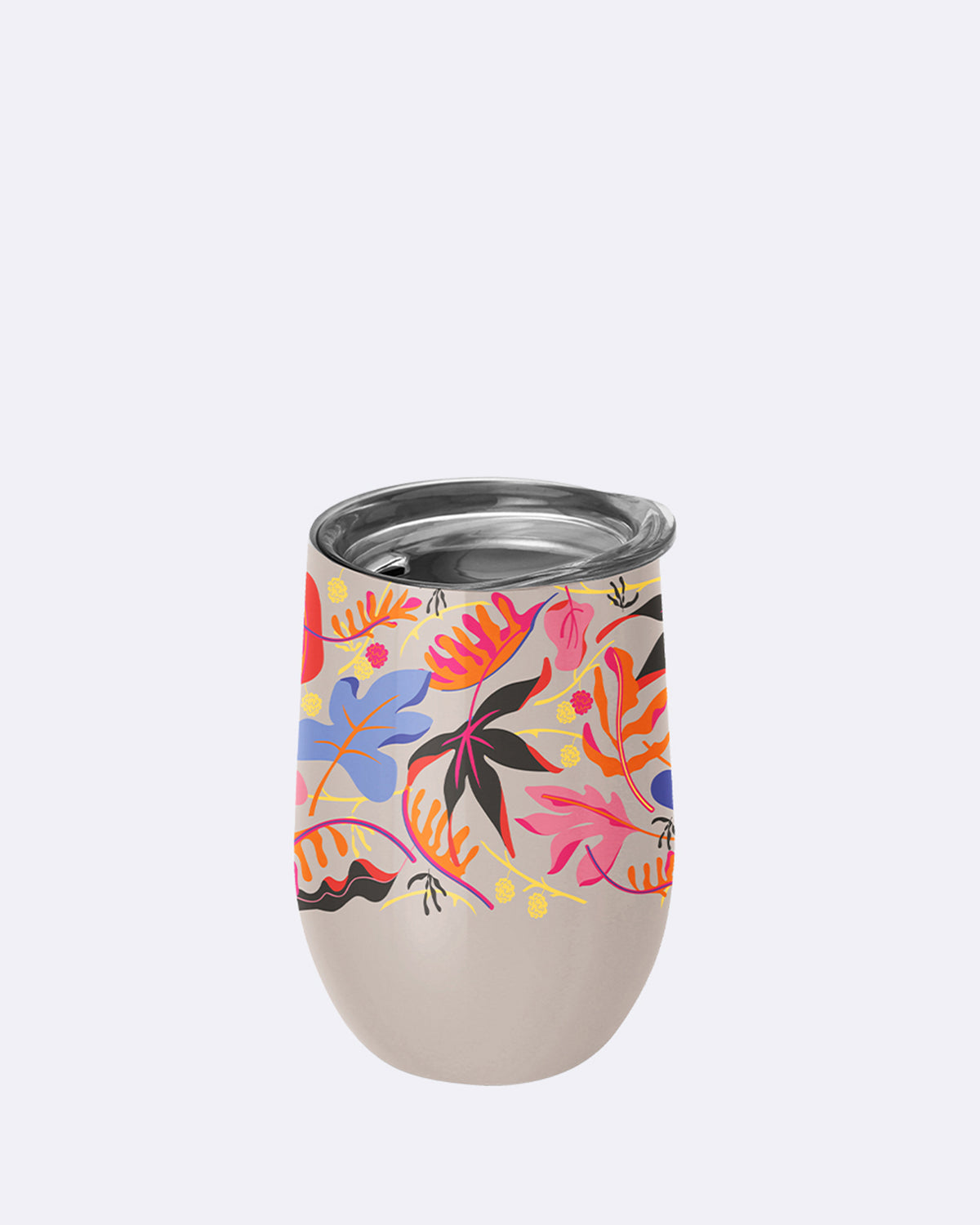 Thermobecher aus Edelstahl - bioloco office - 420ml - ideal fürs Büro - secret garden