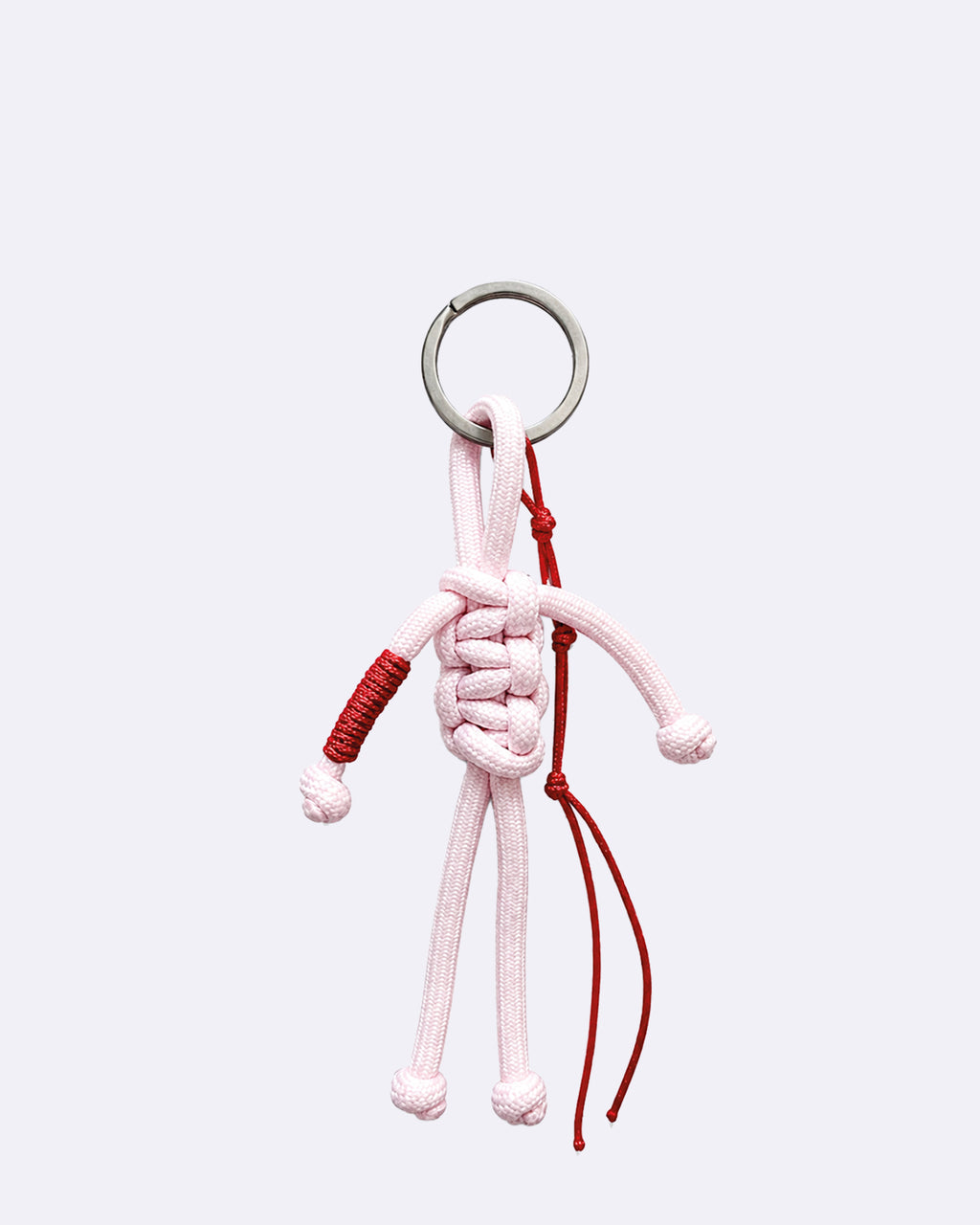 best friend keychain - rose & red