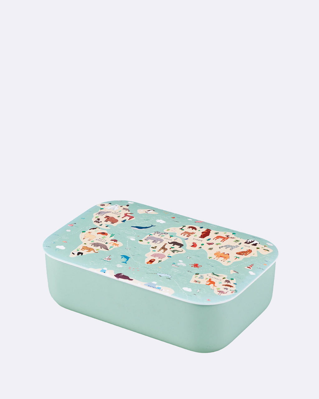 bioloco plant classic lunchbox animal map