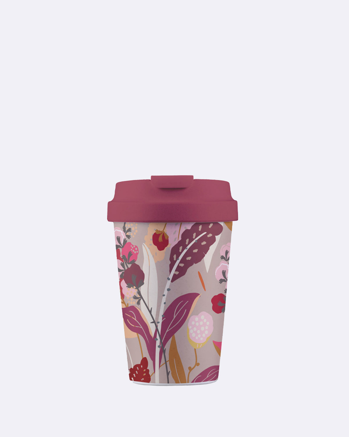 Nachhaltiger Kaffeebecher to go - bioloco plant easy cup - 350 ml - wild flowers - Blumenmuster - Pflanze