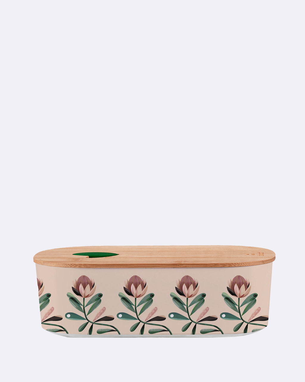 bioloco plant lunchbox oval protea pattern