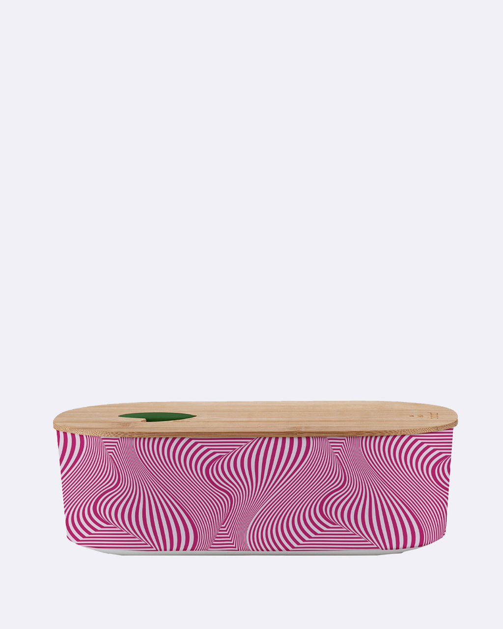 boîte à lunch ovale pour plantes Bioloco magentaverse 