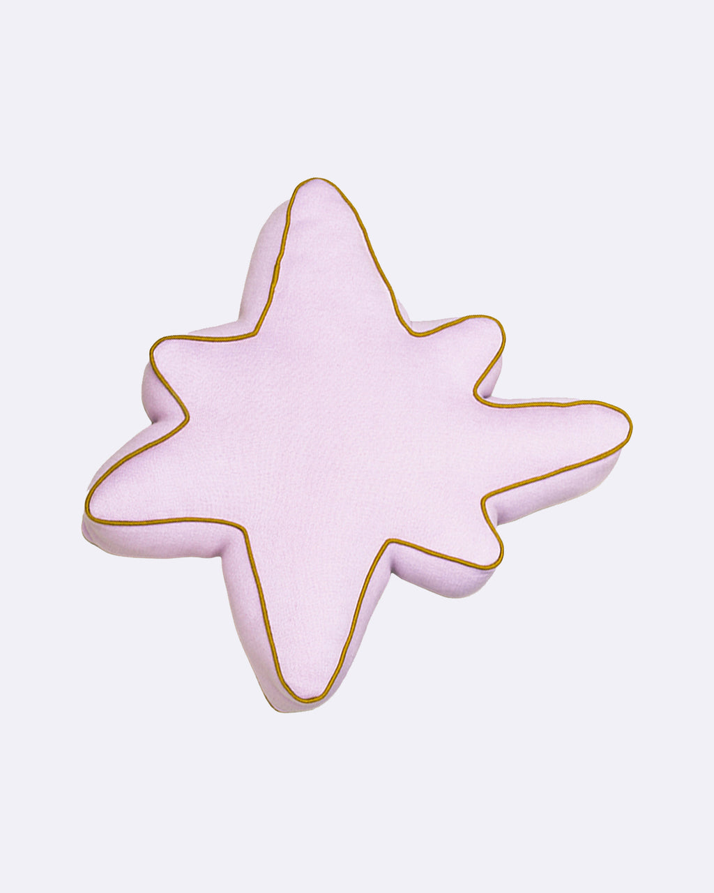 Weihnachtskissen - star lavender