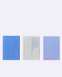Stylo à bille - kaki et bleu ciel