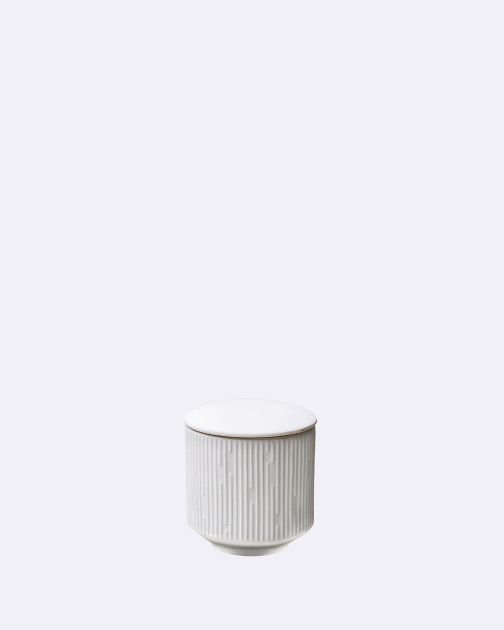 Ceramic soy candle RUA White Ceramic