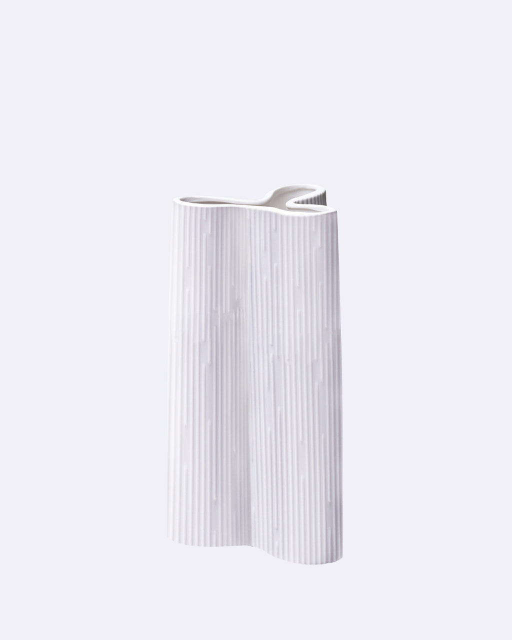 Keramik Vase teardrop -  RUA white ceramic