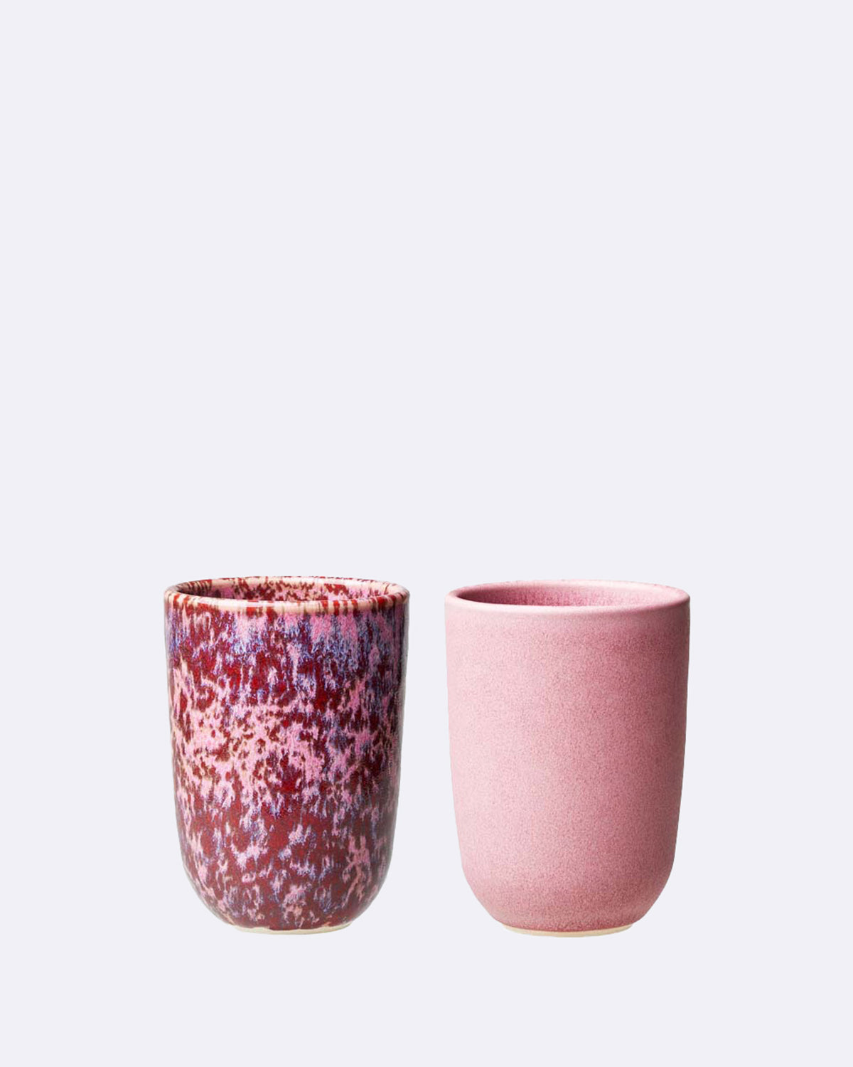 Keramik Kaffeetasse - 2 Stück - Becher-Set - 300ml - Dahlia - Keramik Tasse