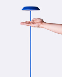 fortuna floor lamp - blue majorelle