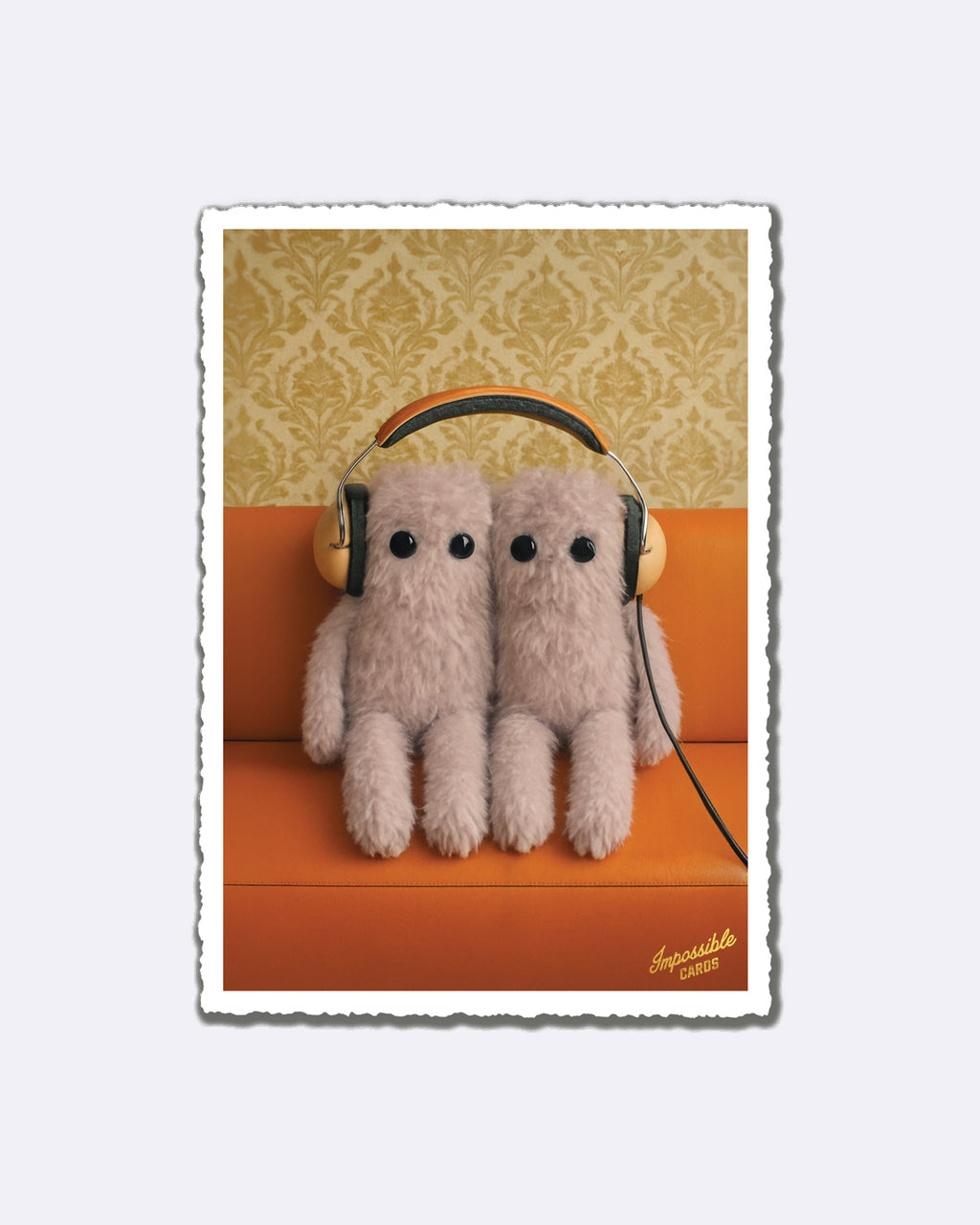 Impossible Card Postkarte - Headphone