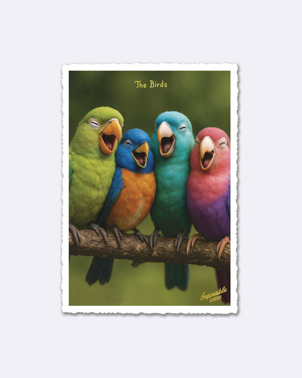 Impossible Card Postkarte - The Birds