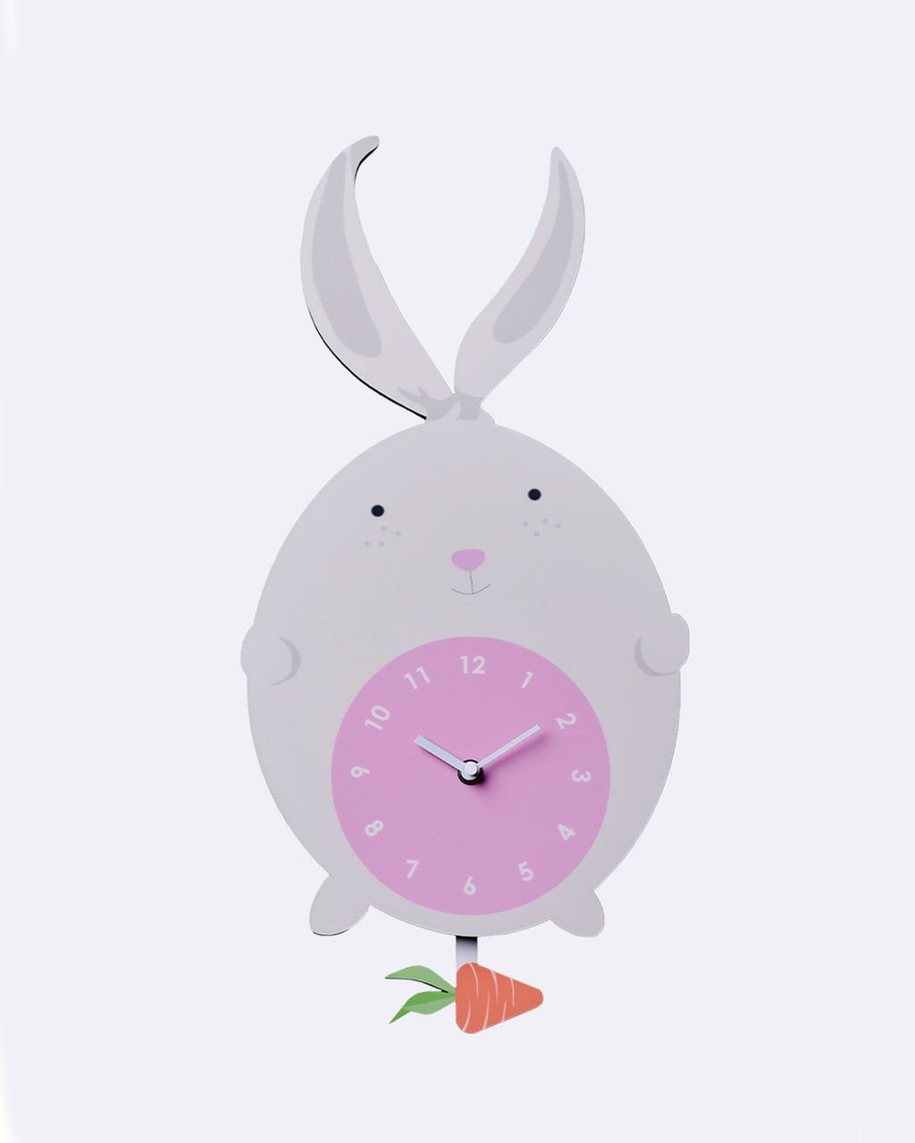 kids wall clock rabbit