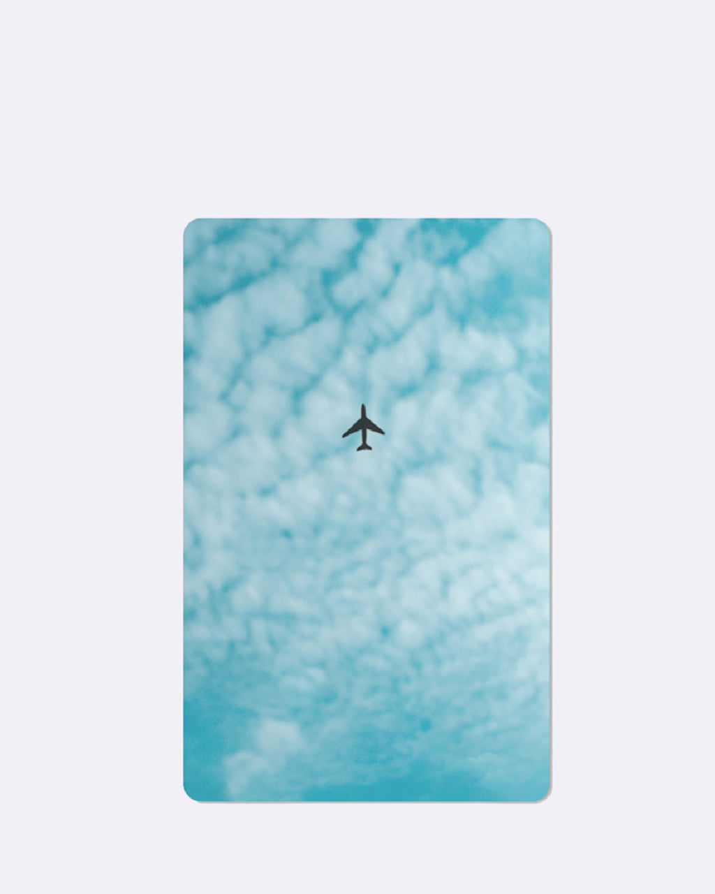 Mini cartes postales - Ciel d'avion