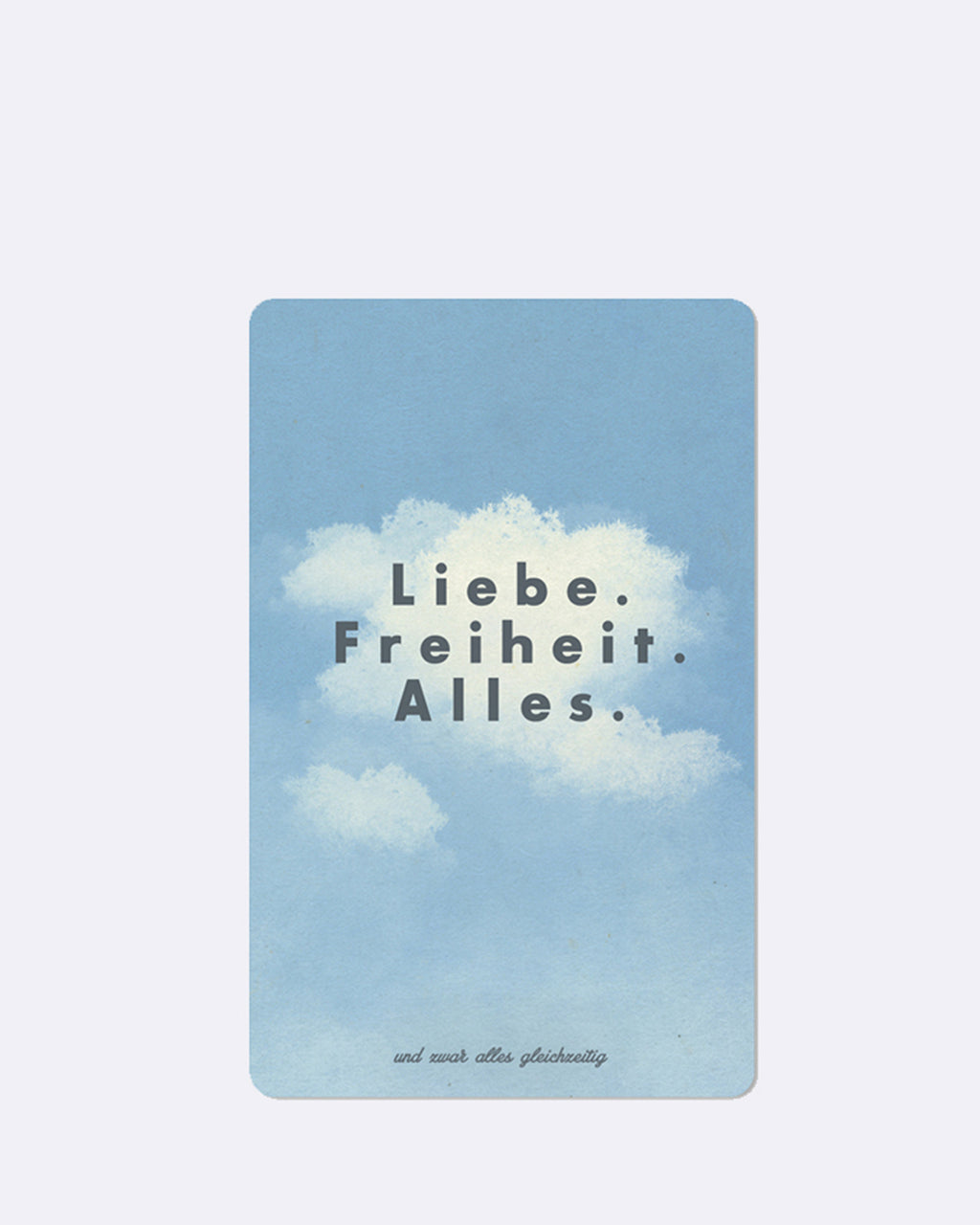 Mini Postkarten Liebe & Freiheit