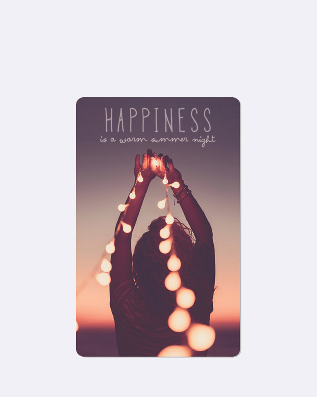 Mini cartes postales Bonheur nuit d'été