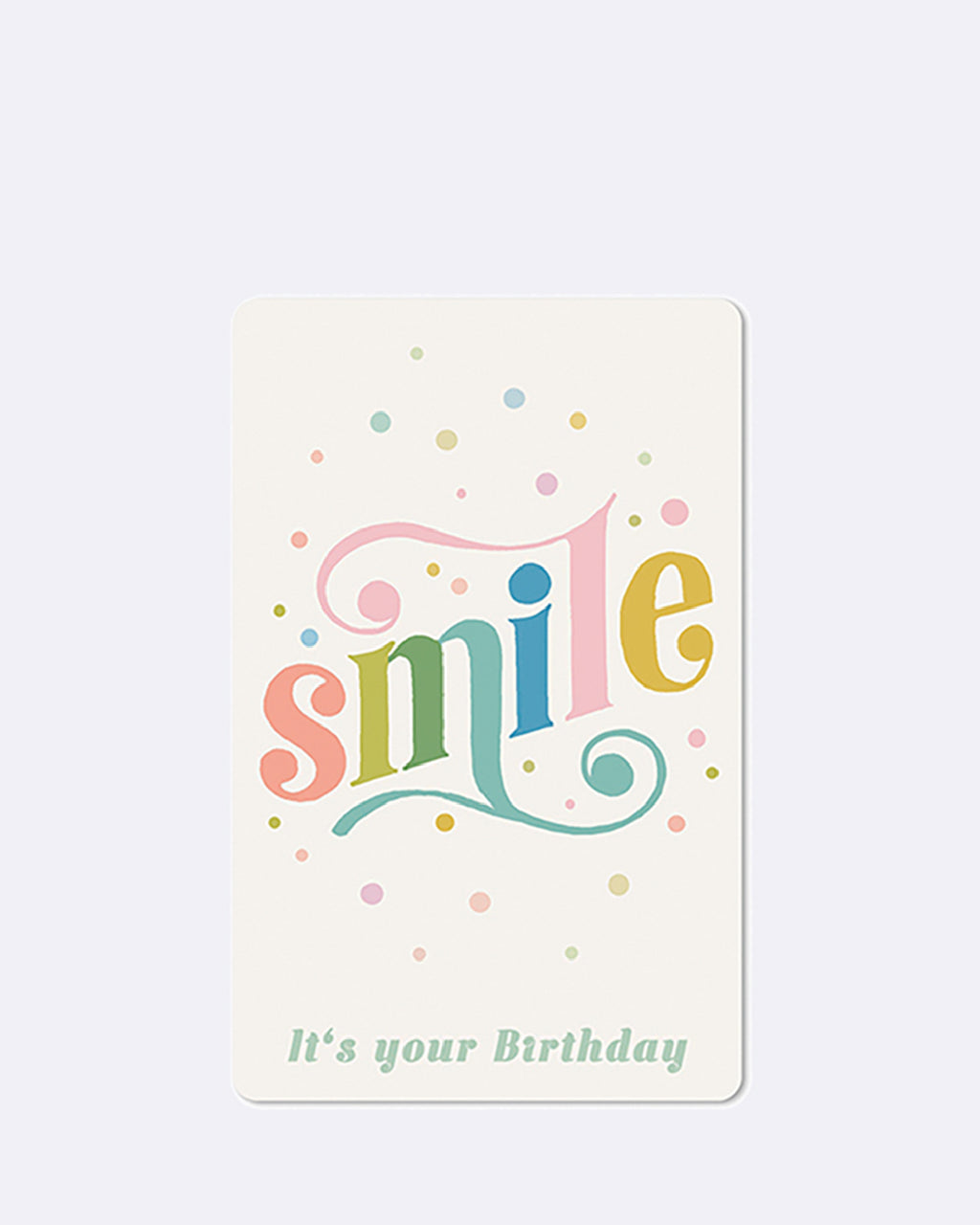 Mini postcards - Smile It's your birthday