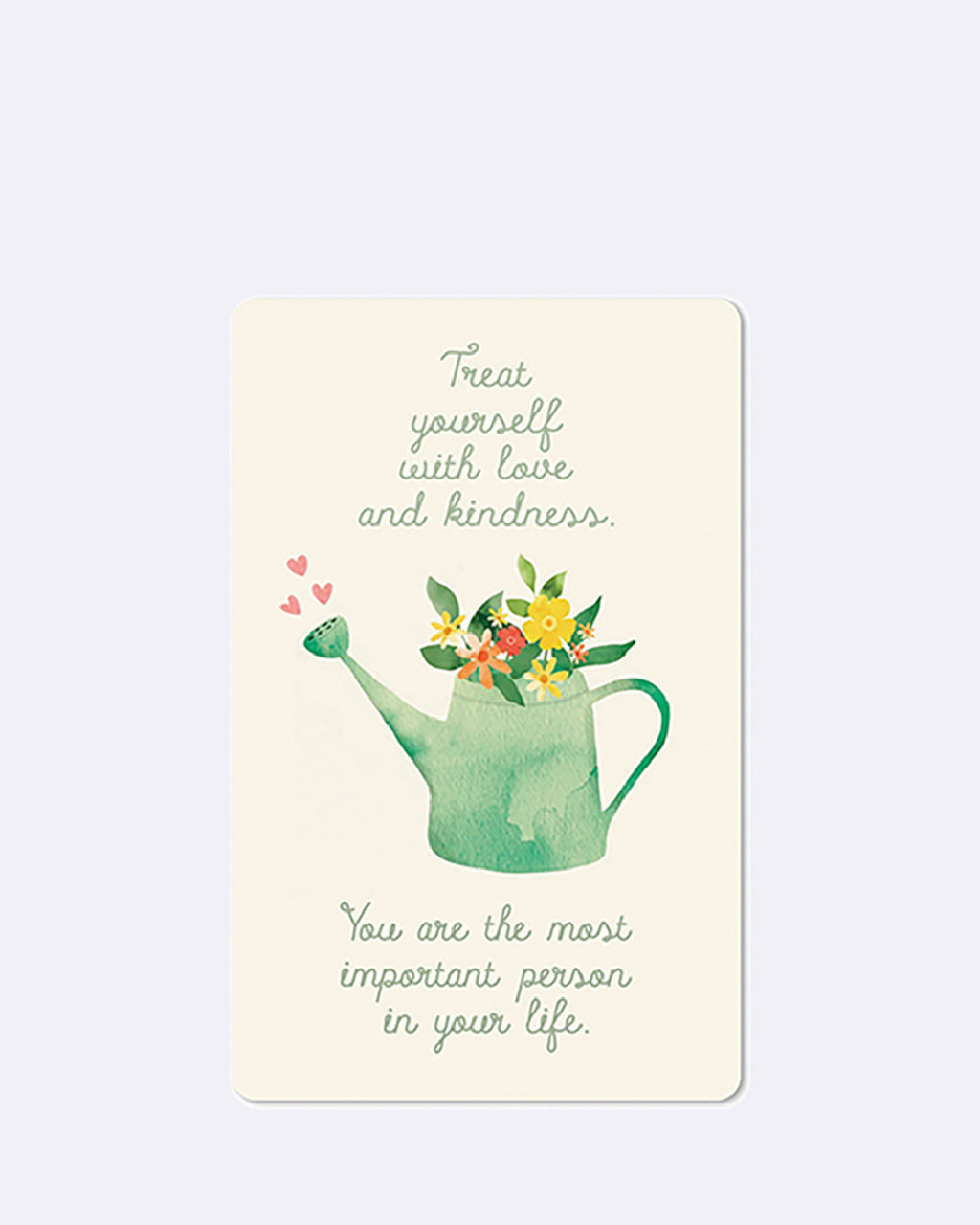 Mini cartes postales Offrez-vous de l'amour et de la gentillesse
