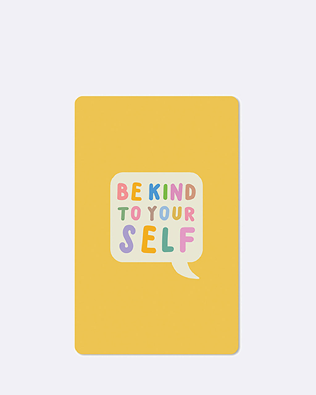 Mini postcards Be kind to your self