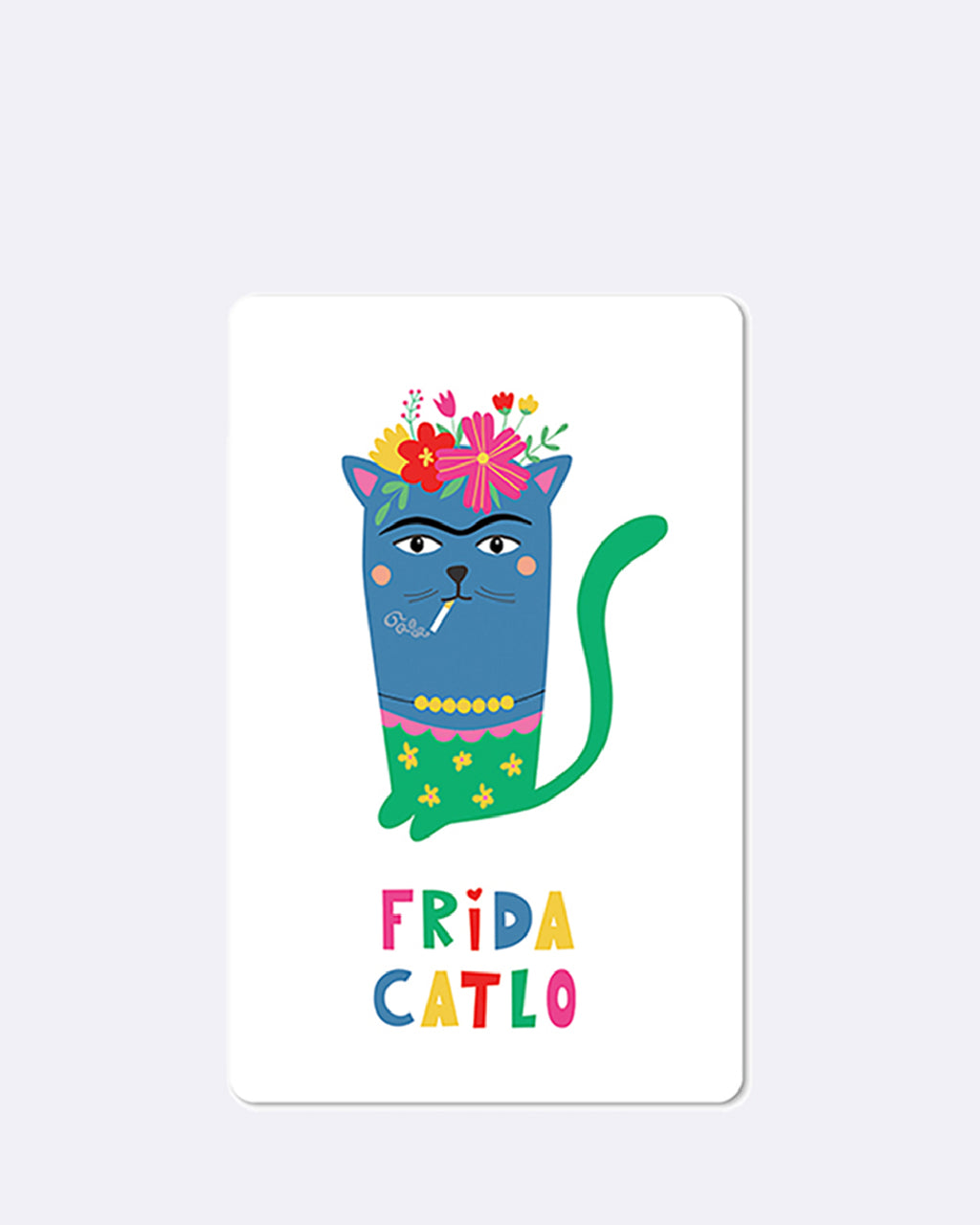 Mini Postkarten - Frida Catlo