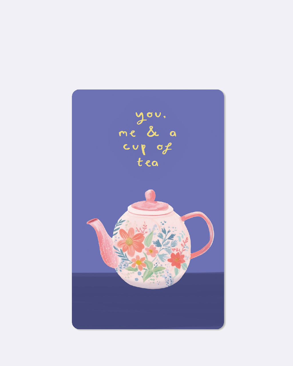 Mini Postkarten - cup of tea