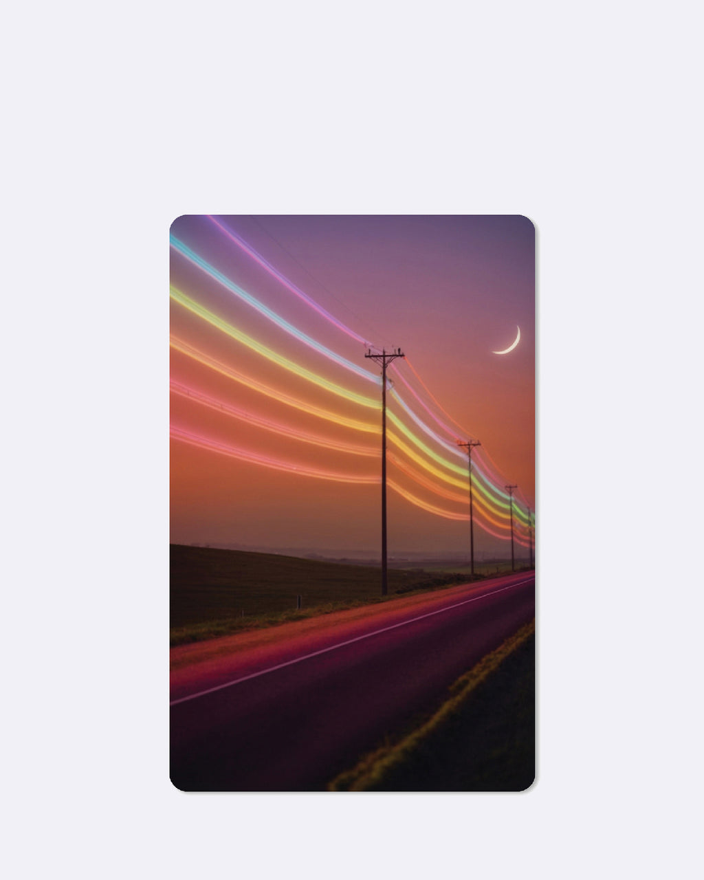 Mini Postcards - Rainbow Lane