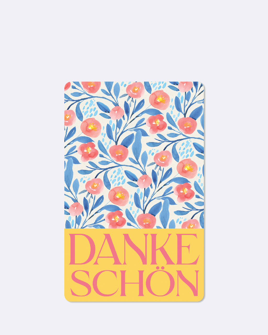 Mini Postkarten - Dankeschön