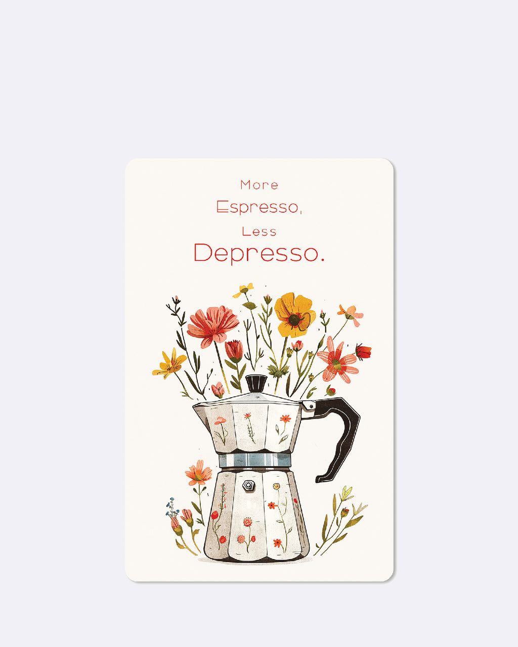 Mini Postcards - Espresso Depresso