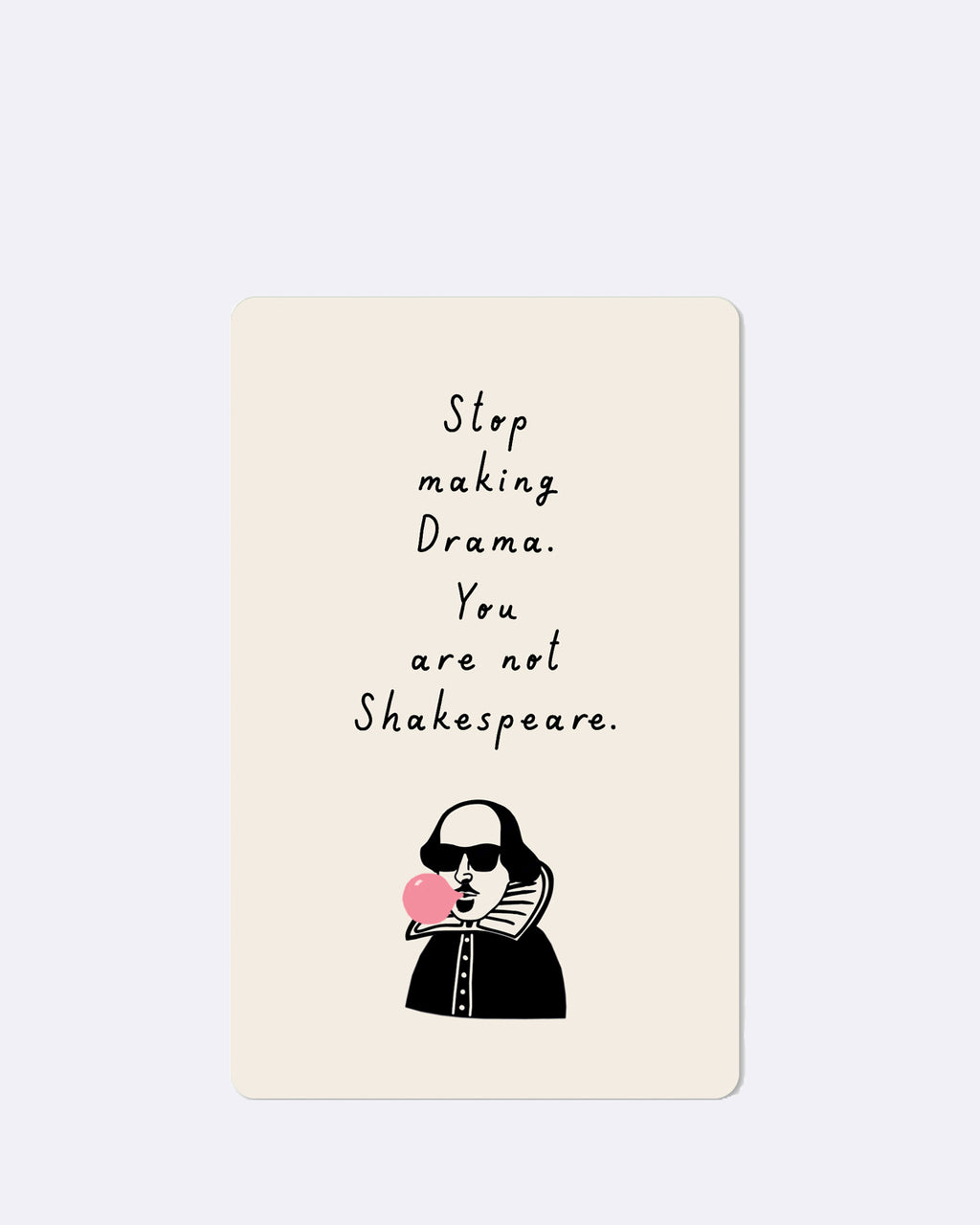 Mini Postkarten - Shakespeare