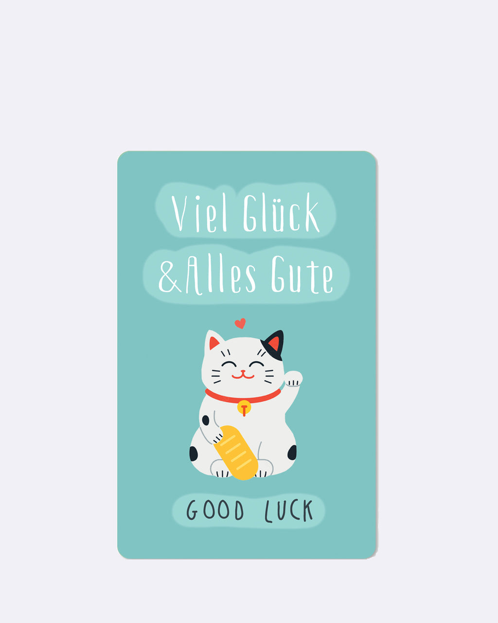 Mini Postkarten - Good Luck