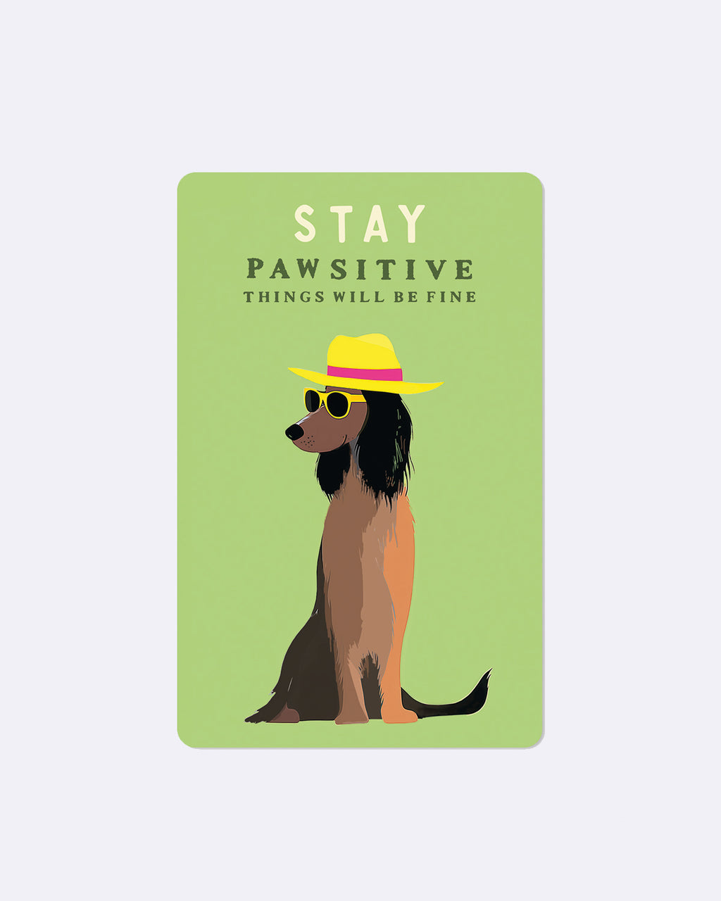 Mini Postkarten - Pawsitive