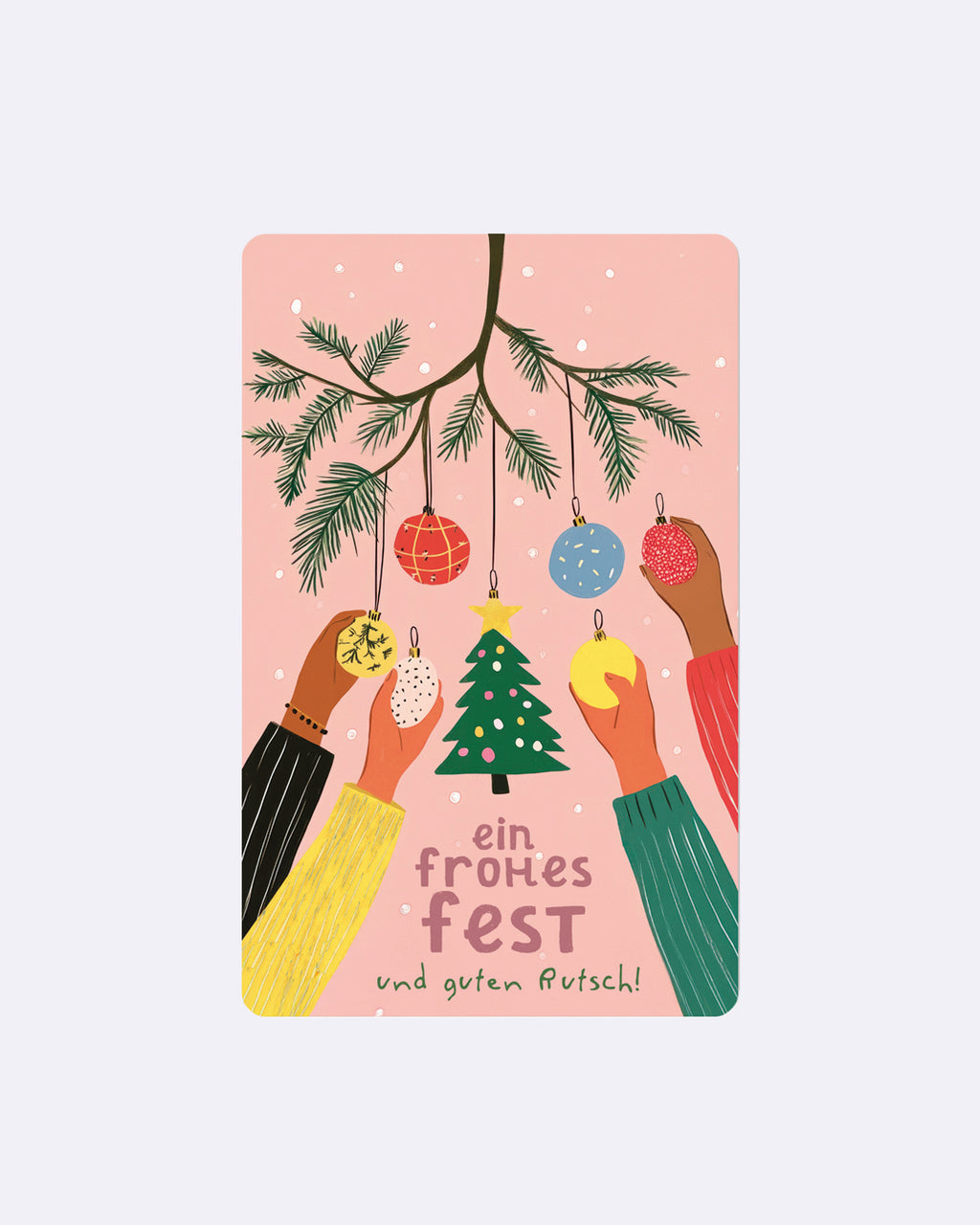 Mini cartes postales - Personne préférée