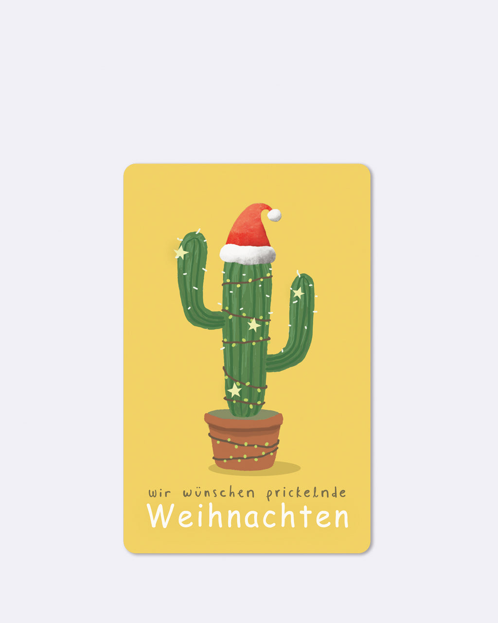Mini Postkarten - Prickelnde Weihnachten