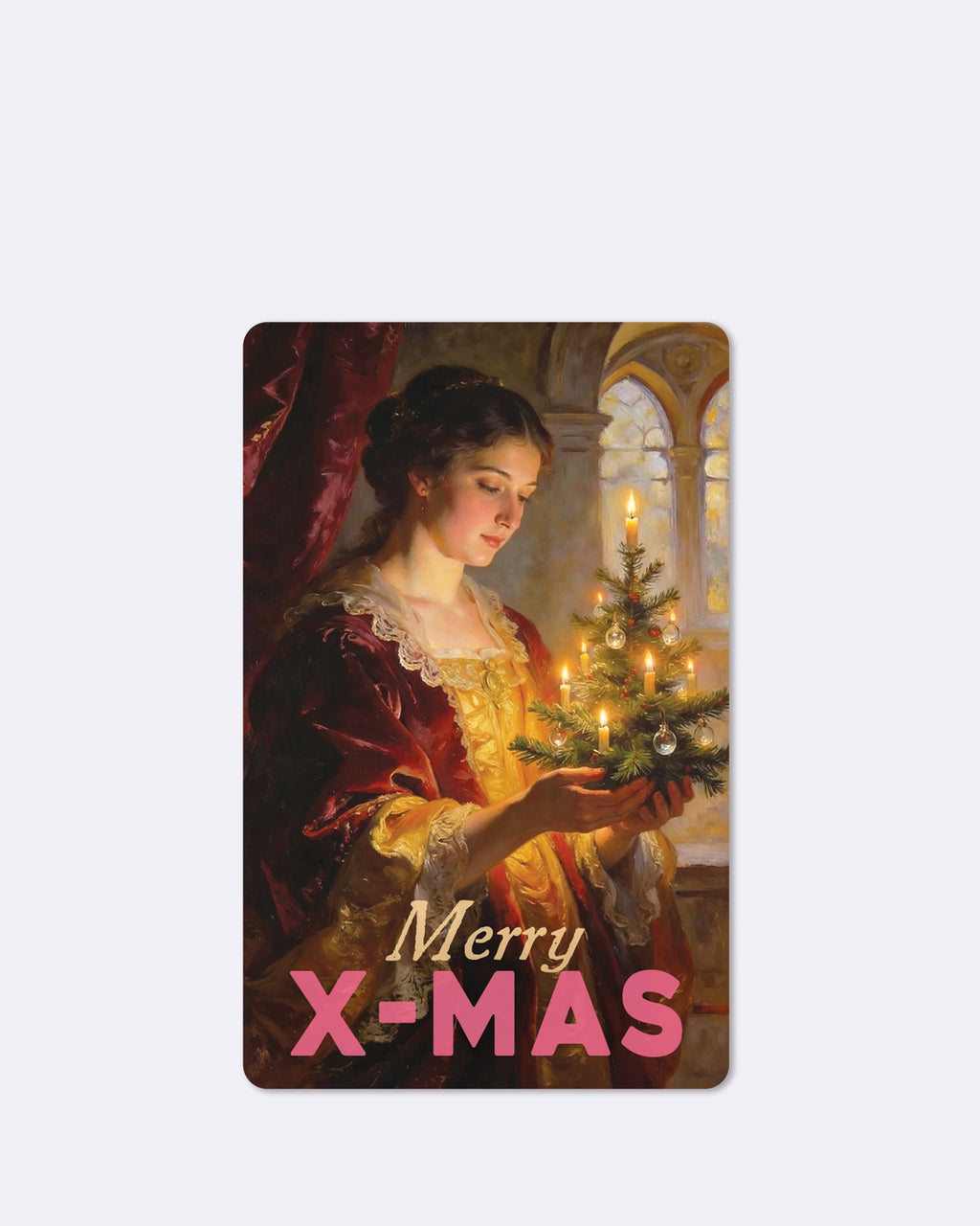 Mini Postkarten - Merry X-Mas