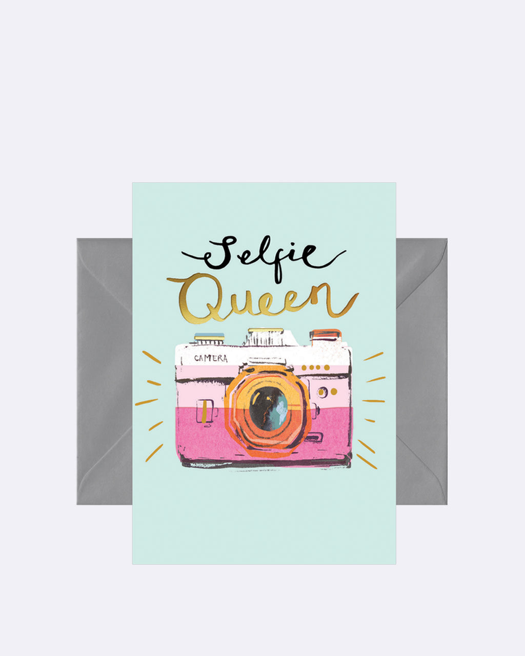 Carte double - Reine du selfie