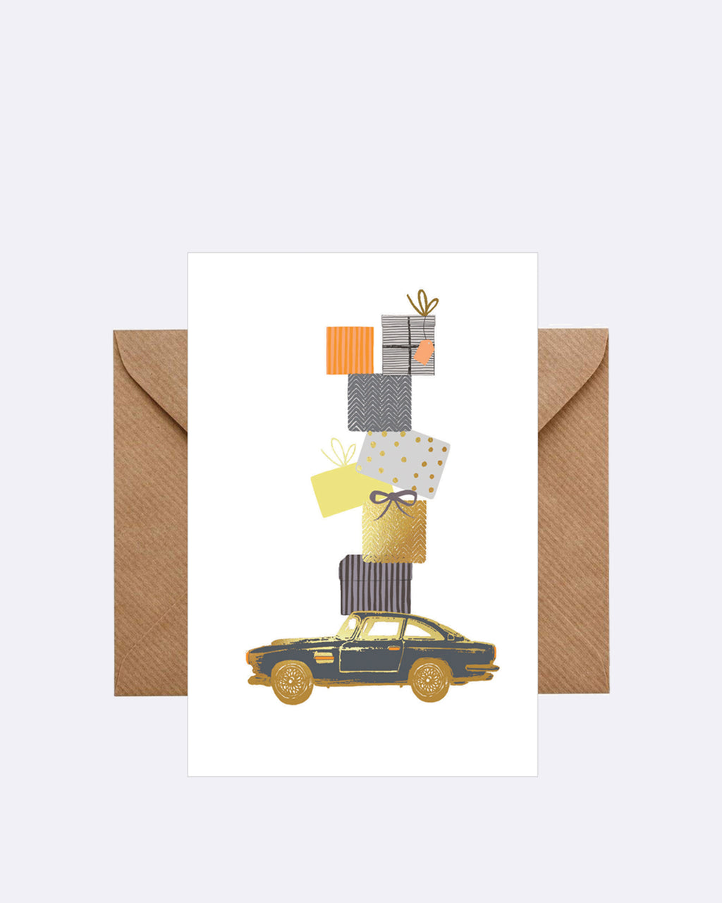 Double card car blank