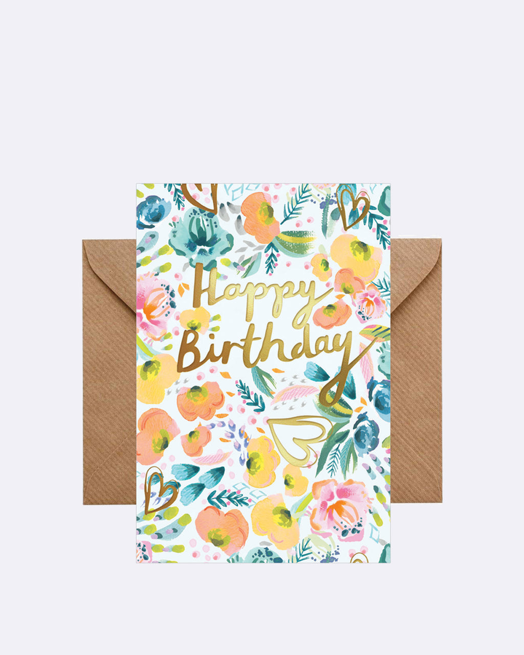 Carte double Joyeux anniversaire