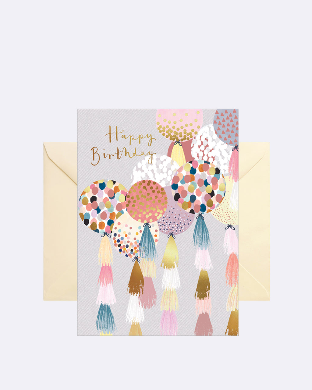 Carte double Joyeux anniversaire