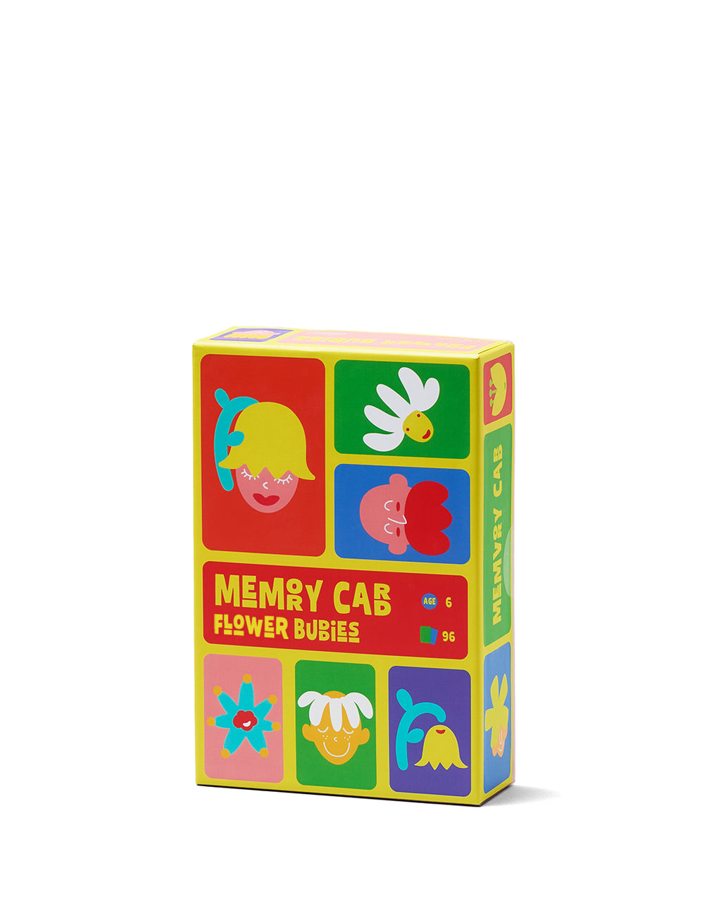 Memory card game -  flower faces