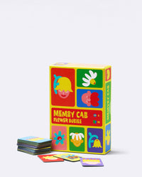 Memory card game -  flower faces