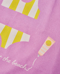 Sac en coton bio pour la plage