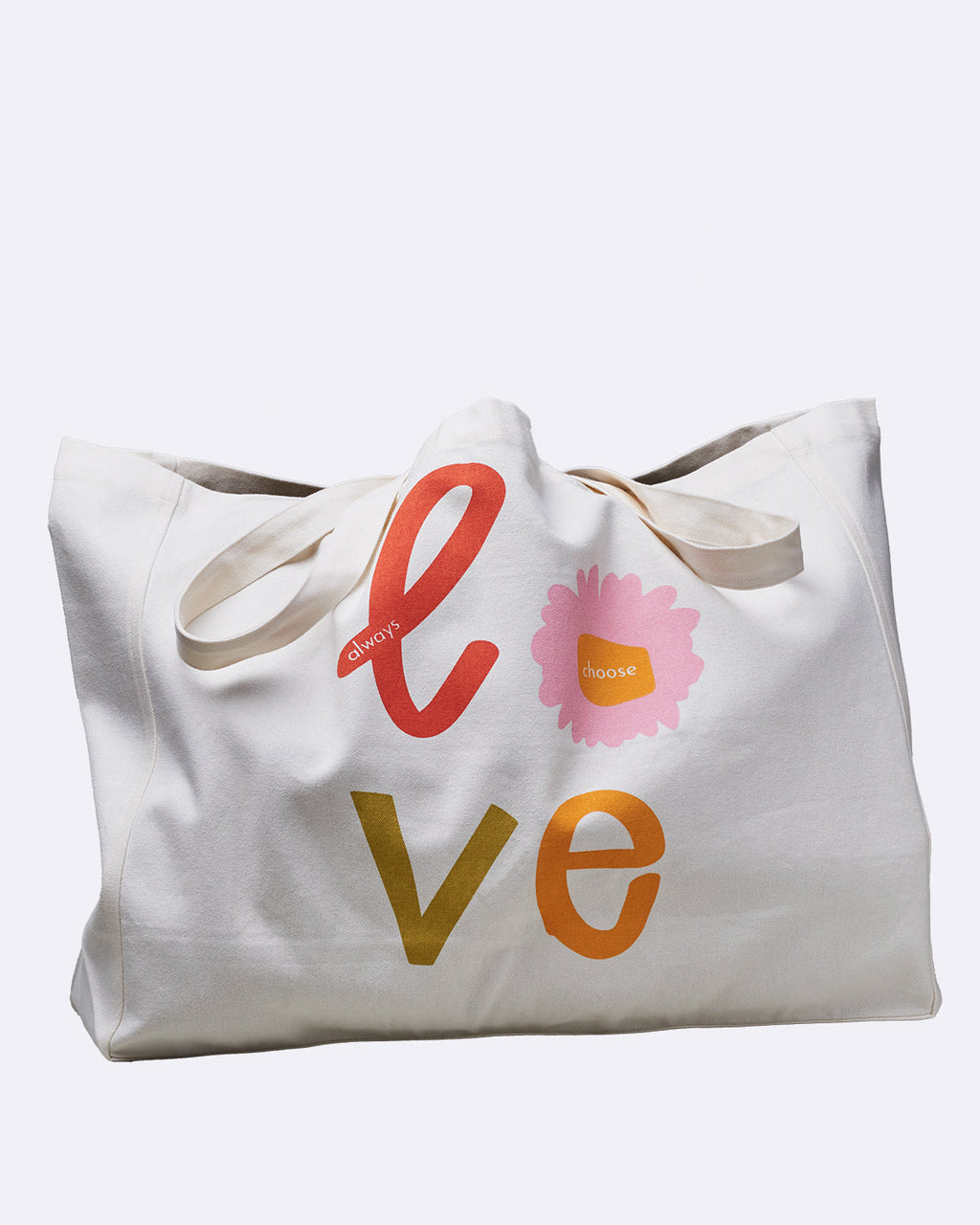 Organic Cotton Bag always choose love