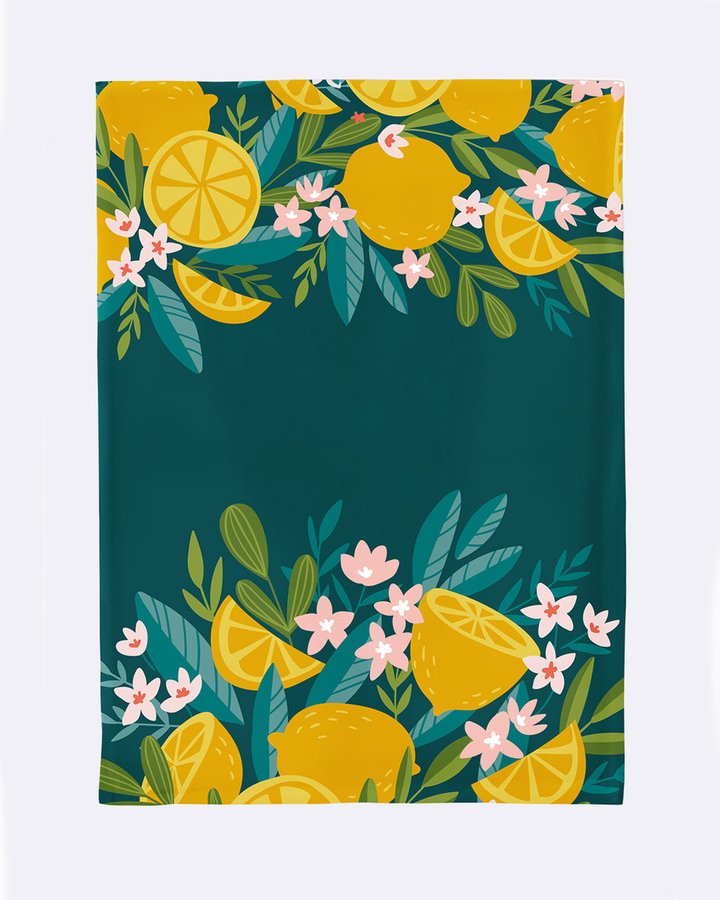 Organic Kitchen Towel Lemons